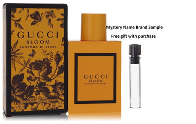 Gucci Bloom Profumo Di Fiori by Gucci Eau De Parfum Spray 1.6 oz And a Mystery Name brand sample vile