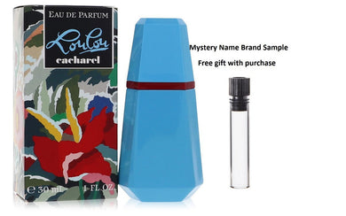 LOU LOU by Cacharel Eau De Parfum Spray 1 oz And a Mystery Name brand sample vile