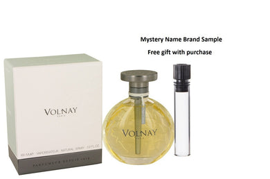 Objet Celeste by Volnay Eau De Parfum Spray 3.4 oz And a Mystery Name brand sample vile
