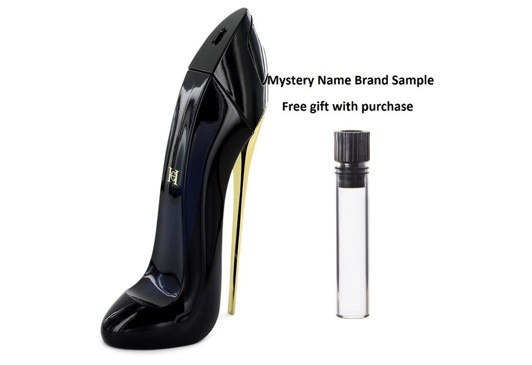 Good Girl by Carolina Herrera Eau De Parfum Spray (Tester) 2.7 oz And a Mystery Name brand sample vile