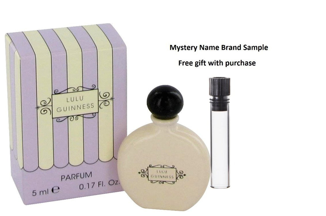 Lulu Guinness by Lulu Guinness Mini EDP .17 oz And a Mystery Name brand sample vile