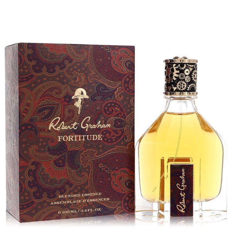 Robert Graham Fortitude by Robert Graham Blended Essence 3.4 oz For Men