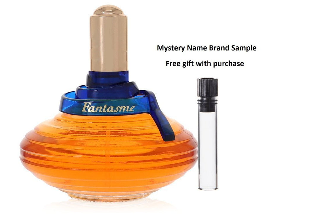 FANTASME by Ted Lapidus Eau De Toilette Spray (Tester) 3.4 oz And a Mystery Name brand sample vile