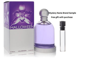 HALLOWEEN by Jesus Del Pozo Eau De Toilette Spray 3.4 oz And a Mystery Name brand sample vile
