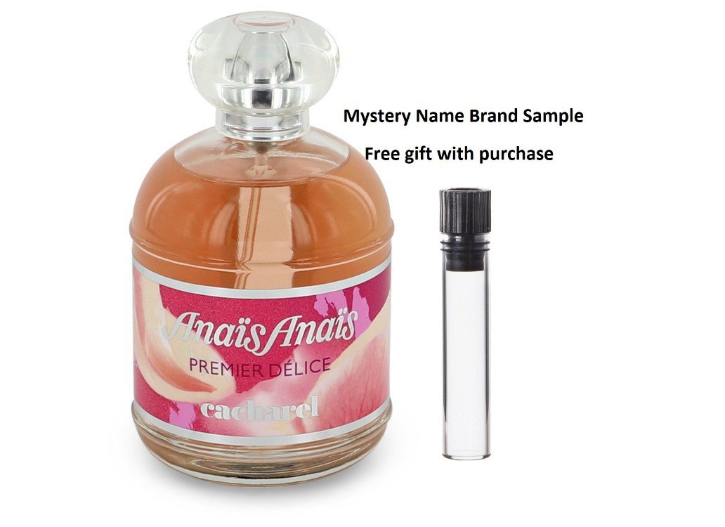 Anais Anais Premier Delice by Cacharel Eau De Toilette Spray (Tester) 3.4 oz And a Mystery Name brand sample vile