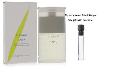 CALYX by Clinique Exhilarating Fragrance Spray 1.7 oz And a Mystery Name brand sample vile