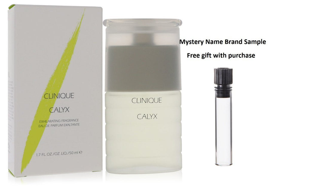 CALYX by Clinique Exhilarating Fragrance Spray 1.7 oz And a Mystery Name brand sample vile