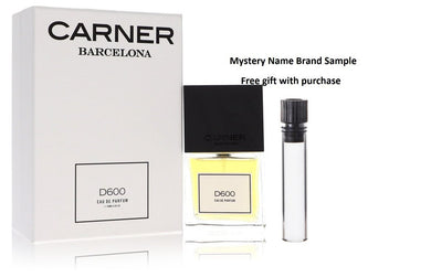 D600 by Carner Barcelona Eau De Parfum Spray 3.4 oz And a Mystery Name brand sample vile