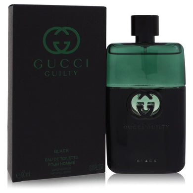 Gucci Guilty Black by Gucci Eau De Toilette Spray 3 oz For Men