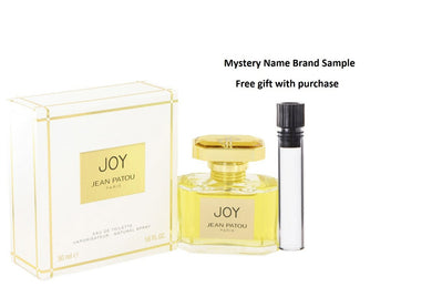 JOY by Jean Patou Eau De Toilette Spray 1.6 oz And a Mystery Name brand sample vile