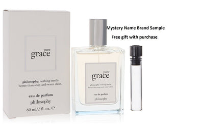 Pure Grace by Philosophy Eau De Parfum Spray 2 oz And a Mystery Name brand sample vile
