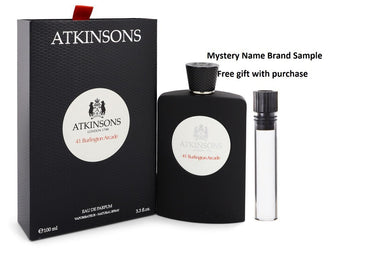 41 Burlington Arcade by Atkinsons Eau De Parfum Spray (Unisex) 3.3 oz And a Mystery Name brand sample vile