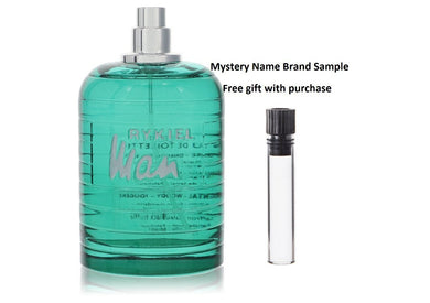 Rykiel Man by Sonia Rykiel Eau De Toilette Spray (Tester) 4.2 oz And a Mystery Name brand sample vile