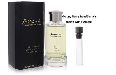 Baldessarini by Hugo Boss Cologne Spray 2.5 oz And a Mystery Name brand sample vile