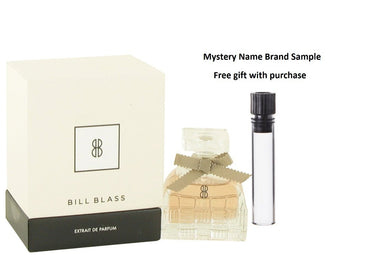 Bill Blass New by Bill Blass Mini Parfum Extrait .7 oz And a Mystery Name brand sample vile