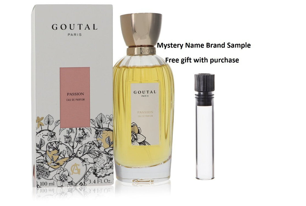Annick Goutal Passion by Annick Goutal Eau De Parfum Spray 3.4 oz And a Mystery Name brand sample vile