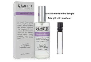 Demeter Mountain Laurel by Demeter Cologne Spray (Unisex) 4 oz And a Mystery Name brand sample vile