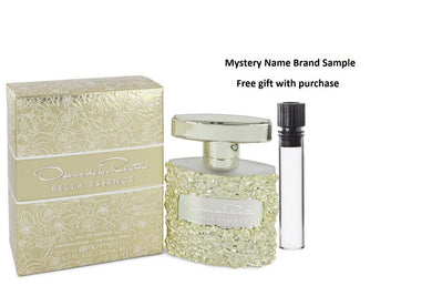 Bella Essence by Oscar De La Renta Eau De Parfum Spray 1.7 oz And a Mystery Name brand sample vile