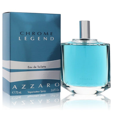 Chrome Legend by Azzaro Eau De Toilette Spray 2.6 oz For Men