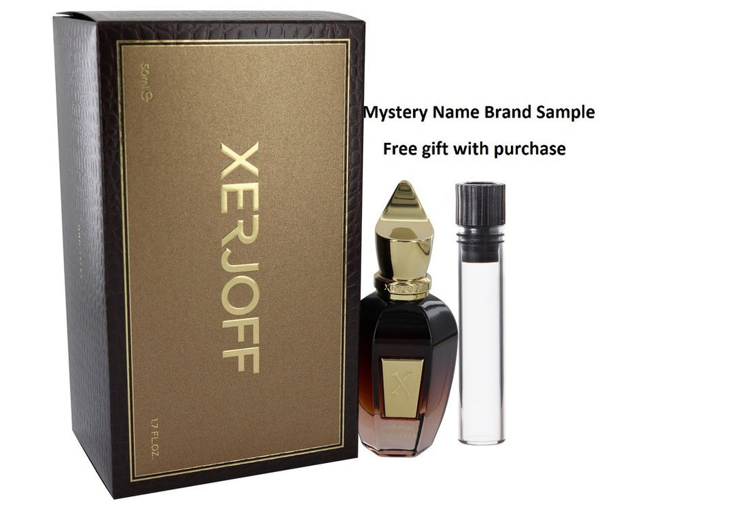 Oud Stars Malesia by Xerjoff Eau De Parfum Spray 1.7 oz And a Mystery Name brand sample vile