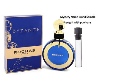 Byzance 2019 Edition by Rochas Eau De Parfum Spray 3 oz And a Mystery Name brand sample vile