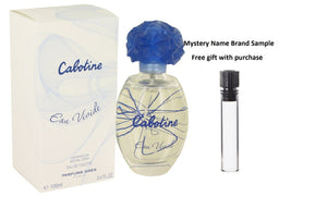 Cabotine Eau Vivide by Parfums Gres Eau De Toilette Spray 3.4 oz And a Mystery Name brand sample vile