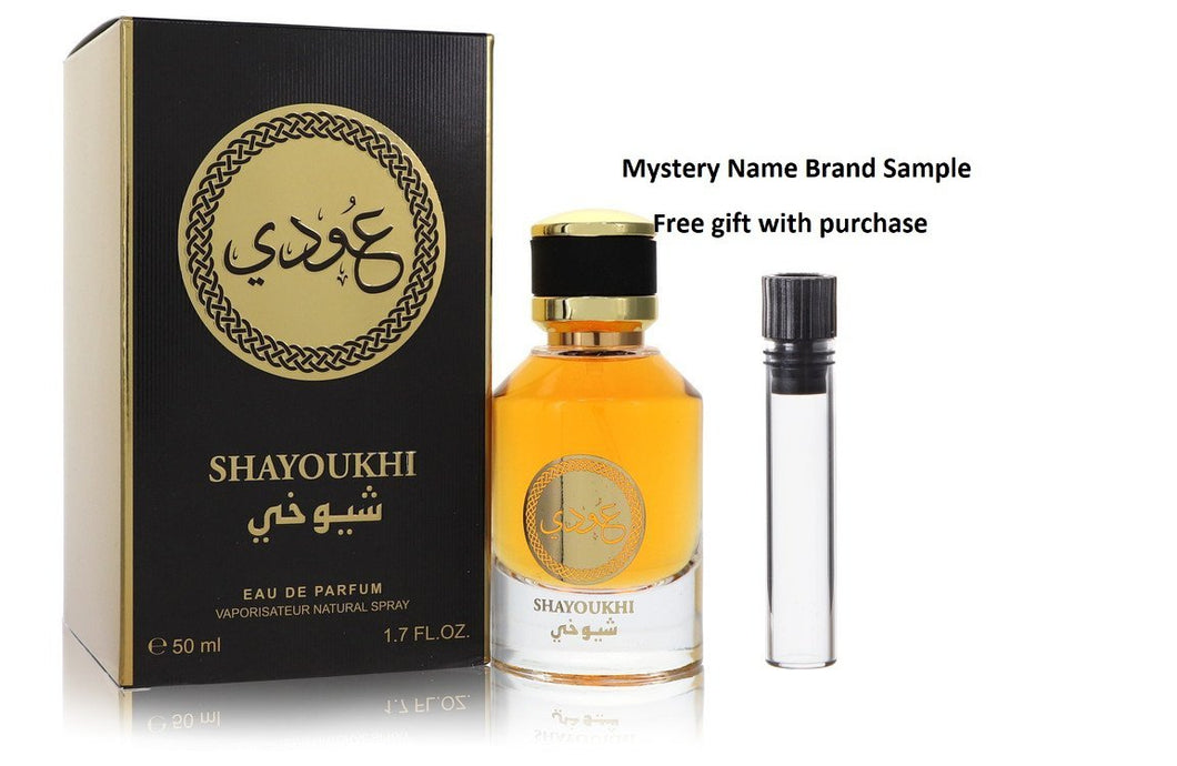 Rihanah Shayoukh by Rihanah Eau De Parfum Spray (Unisex) 1.7 oz And a Mystery Name brand sample vile