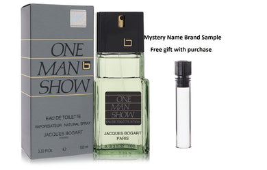 ONE MAN SHOW by Jacques Bogart Eau De Toilette Spray 3.3 oz And a Mystery Name brand sample vile