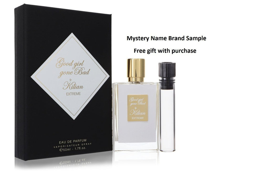 Good Girl Gone Bad Extreme by Kilian Eau De Parfum Refillable Spray 1.7 oz And a Mystery Name brand sample vile