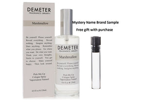 Demeter Marshmallow by Demeter Cologne Spray 4 oz And a Mystery Name brand sample vile