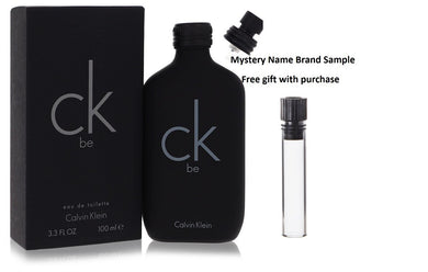 CK BE by Calvin Klein Eau De Toilette Spray (Unisex) 3.4 oz And a Mystery Name brand sample vile