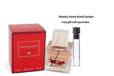Purple Ruby by Pascal Morabito Eau De Parfum Spray 3.4 oz And a Mystery Name brand sample vile