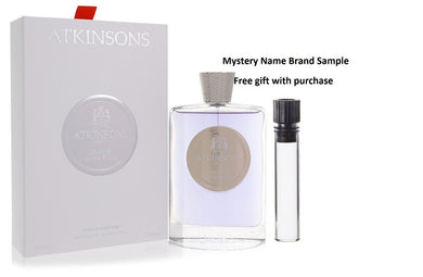 Lavender on the Rocks by Atkinsons Eau De Parfum Spray 3.3 oz And a Mystery Name brand sample vile
