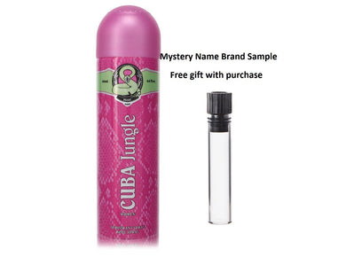 CUBA JUNGLE SNAKE by Fragluxe Body Spray 6.7 oz And a Mystery Name brand sample vile
