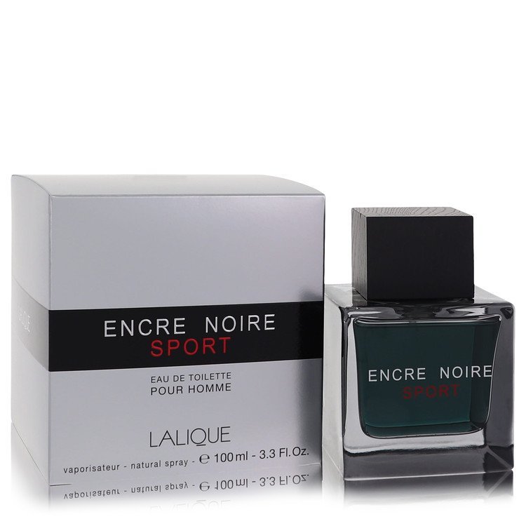 Encre Noire Sport by Lalique Eau De Toilette Spray 3.3 oz For Men