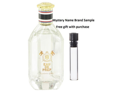 Eau De Prep by Tommy Hilfiger Eau De Toilette Spray (Tester) 3.4 oz And a Mystery Name brand sample vile