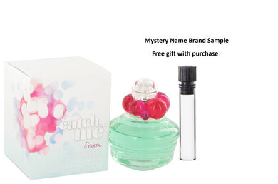 Catch ME L'eau by Cacharel Eau De Toilette Spray 2.7 oz And a Mystery Name brand sample vile