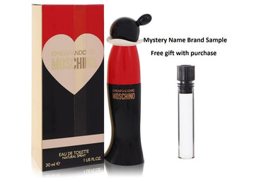 CHEAP & CHIC by Moschino Eau De Toilette Spray 1 oz And a Mystery Name brand sample vile