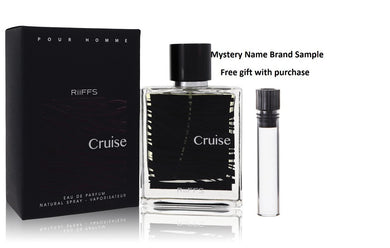 Riiffs Cruise by Riiffs Eau De Parfum Spray 3.4 oz And a Mystery Name brand sample vile