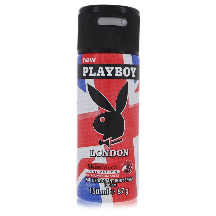 Playboy London by Playboy Deodorant Spray 5 oz For Men