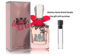 Couture La La by Juicy Couture Eau De Parfum Spray 1.7 oz And a Mystery Name brand sample vile