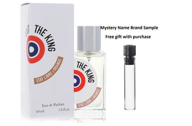 Exit The King by Etat Libre D'orange Eau De Parfum Spray 1.6 oz And a Mystery Name brand sample vile