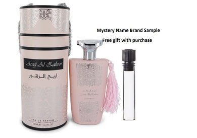 Areej Al Zahoor by Rihanah Eau De Parfum Spray 3.4 oz And a Mystery Name brand sample vile