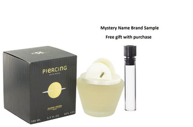Piercing by Jeanne Arthes Eau De Parfum Spray 3.3 oz And a Mystery Name brand sample vile