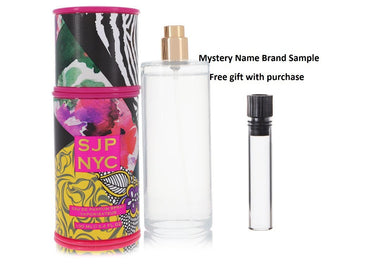 SJP NYC by Sarah Jessica Parker Eau De Parfum Spray 3.4 oz And a Mystery Name brand sample vile