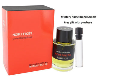 Noir Epices by Frederic Malle Eau De Parfum Spray (Unisex) 3.4 oz And a Mystery Name brand sample vile