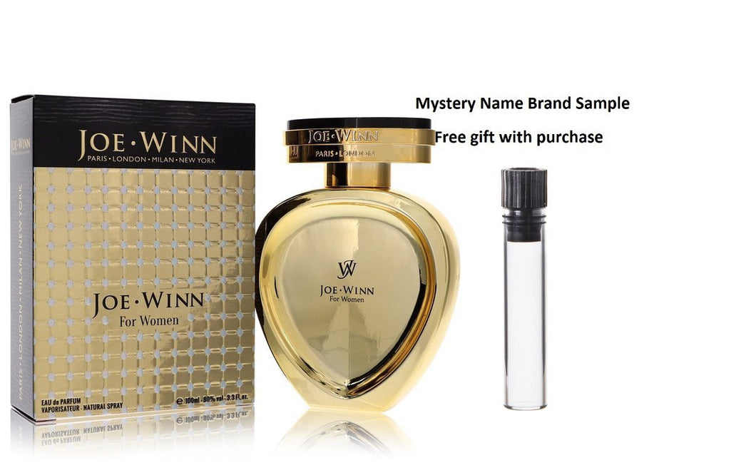 Joe Winn by Joe Winn Eau De Parfum Spray 3.3 oz And a Mystery Name brand sample vile