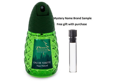 PINO SILVESTRE by Pino Silvestre Eau De Toilette Spray (Tester) 2.5 oz  And a Mystery Name brand sample vile