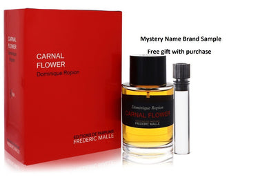 Carnal Flower by Frederic Malle Eau De Parfum Spray (Unisex) 3.4 oz And a Mystery Name brand sample vile