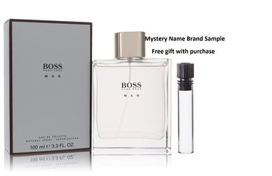 Boss Orange by Hugo Boss Eau De Toilette Spray 3.4 oz And a Mystery Name brand sample vile